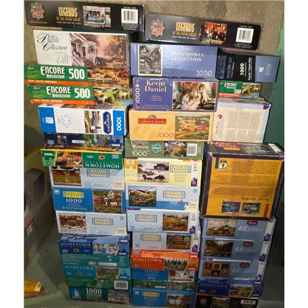 Assortment of Puzzles & Games