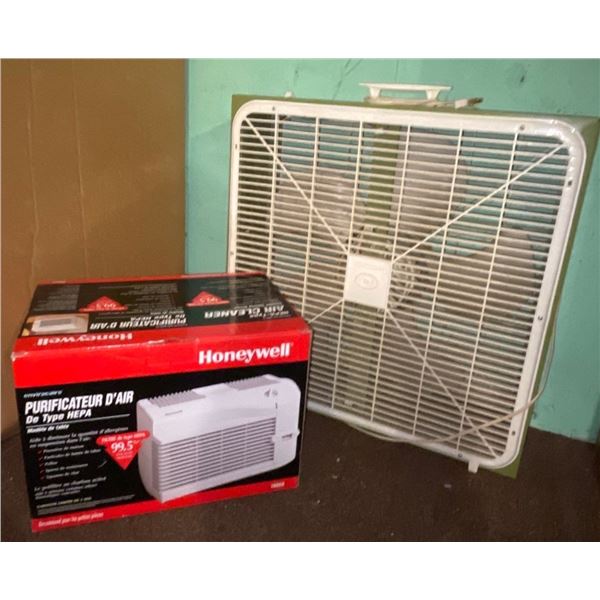 New Air Purification Syster w/ Vintage Window Fan