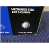 Image 2 : Wilton 21500K Mechanics Vise & C-Clamps New in Box