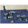 Image 1 : Multiple Makita Power Tools: GWT05 & GDT01 Impact Wrenches, GAG01 Angle Grinder, etc