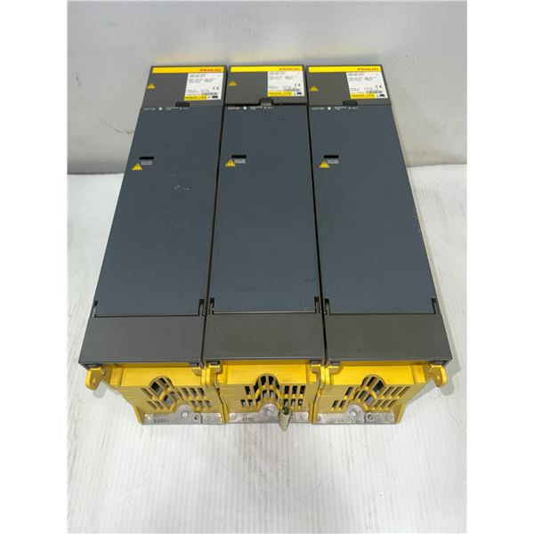 (3) Fanuc #A06B-6083-H218 Capacitor Modules