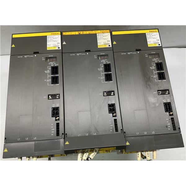 (3) Fanuc #A06B-6091-H118 Power Supplies