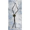 Image 2 : Apache Indian Sterling Silver Peridot Bolo Tie