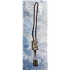Image 2 : Ross Lewallen Sterling Aztec Ladder Bolo Tie