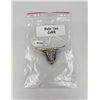 Image 3 : Sterling Silver Steer Head Scarf Slide