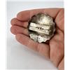 Image 2 : Navajo Sterling Hammered Concho Scarf Slide