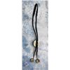 Image 3 : Kee Nez Navajo Sterling Turquoise Bolo Tie