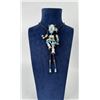 Image 1 : Jonathan Beyuka Zuni Kachina Dancer Bolo Tie