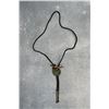 Image 2 : Zuni Sterling Silver Shiners Masonic Bolo Tie