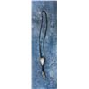 Image 2 : Ray Fierro Navajo Hammered Sterling Bolo Tie