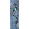 Image 2 : Zuni Carved Turquoise Bear Bolo Tie