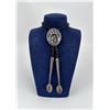 Ramon Dalangyawma Hopi Sterling Silver Bolo Tie