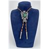 Malachite Thunderbird Bolo Tie