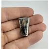 Image 1 : Bell Trading Post Sterling Agate Scarf Slide