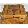 Image 2 : Anheuser Busch Missouri Beer Shipping Box Crate