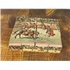 Image 2 : Antique Spanish Bullfight Puzzle Blocks