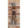 P. Wicks Montana Cottonwood Indian Carving