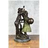 Image 2 : Art Nouveau Auguste Moreau Bronze