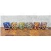 Image 1 : Set of 6 Murano Confetti Glass Mugs