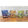 Image 2 : Set of 6 Murano Confetti Glass Mugs