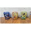 Image 5 : Set of 6 Murano Confetti Glass Mugs