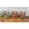 Image 6 : Set of 6 Murano Confetti Glass Mugs