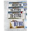 Image 2 : Collection of Montana Vanity License Plates