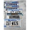 Image 3 : Collection of Montana Vanity License Plates