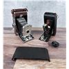 Image 1 : Antique Polaroid and Kodak Cameras