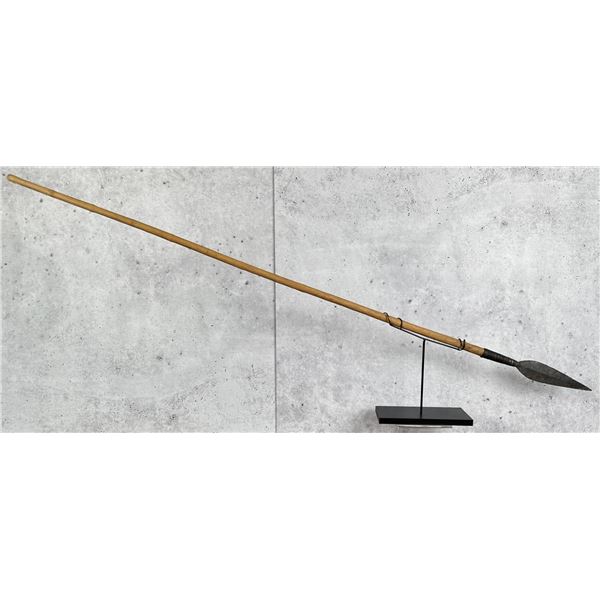 African Tribal Hunting Spear