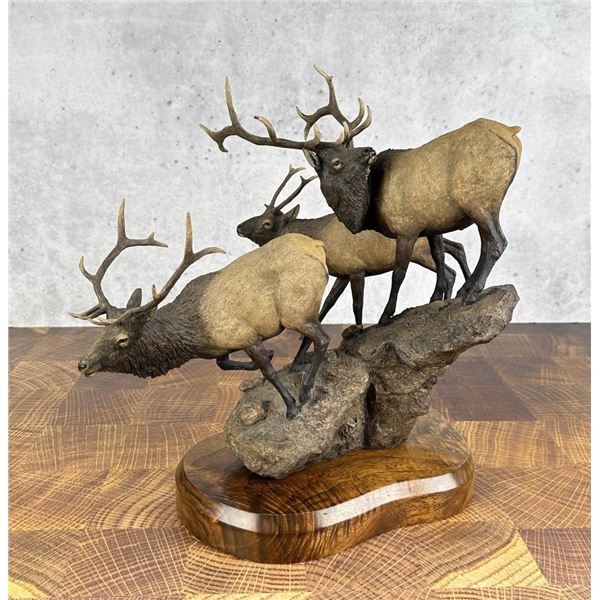 Ralph Berg Jr Bull Elk Bronze