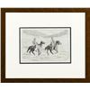 Image 1 : Mark Maggiori Cowboy Pencil Drawing Mountain Ride