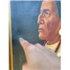 Image 2 : Sam Wiprud Two Guns White Calf Oil Painting