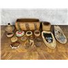 Image 1 : Native American Indian Baskets Beadwork
