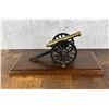 Image 2 : Brass and Cast Iron Desk Signal Cannon