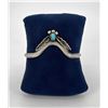 Image 1 : Navajo Mary S Lew Sterling Turquoise Bracelet