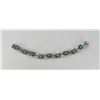 Image 3 : Curtis Pete Navajo Sterling Turquoise Bracelet