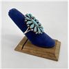 Image 2 : Zuni Petit Point Turquoise Sterling Ring