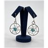 Navajo Sterling Dreamcatcher Earrings