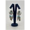 Navajo Sterling Silver Turquoise Earrings