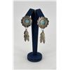 Navajo Sterling Silver Turquoise Earrings