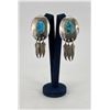 Navajo Sterling Silver Turquoise Earrings