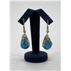 Navajo Sterling Silver Turquoise Earrings