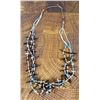 Image 2 : Zuni Indian 3 Strand Heishi Fetish Necklace