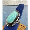 Image 1 : Exceptional Navajo Sterling Silver Turquoise Ring