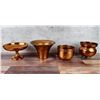 Image 2 : Collection of Copper Flower Pots and Compote