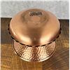 Image 3 : Gregorian Hand Hammered Copper Spittoon