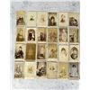 Image 2 : Collection of Antique CDV Photos