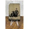 Image 1 : Antique Tintype Photo of Boys with Dog