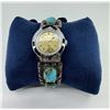 Image 1 : Alfonso Penketewa Zuni Sterling Turquoise Watch